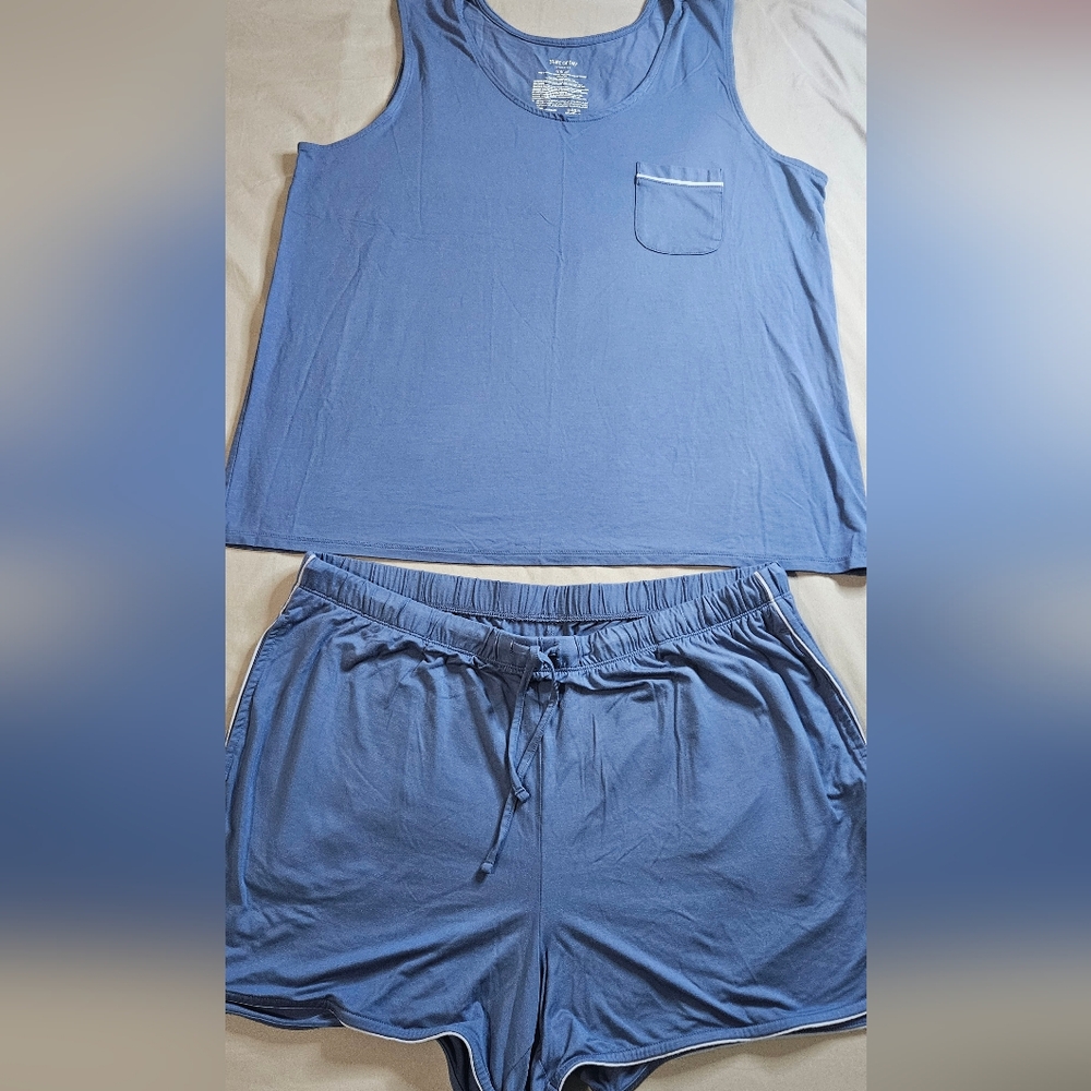 Cozy Blue Women's Pajama Set
